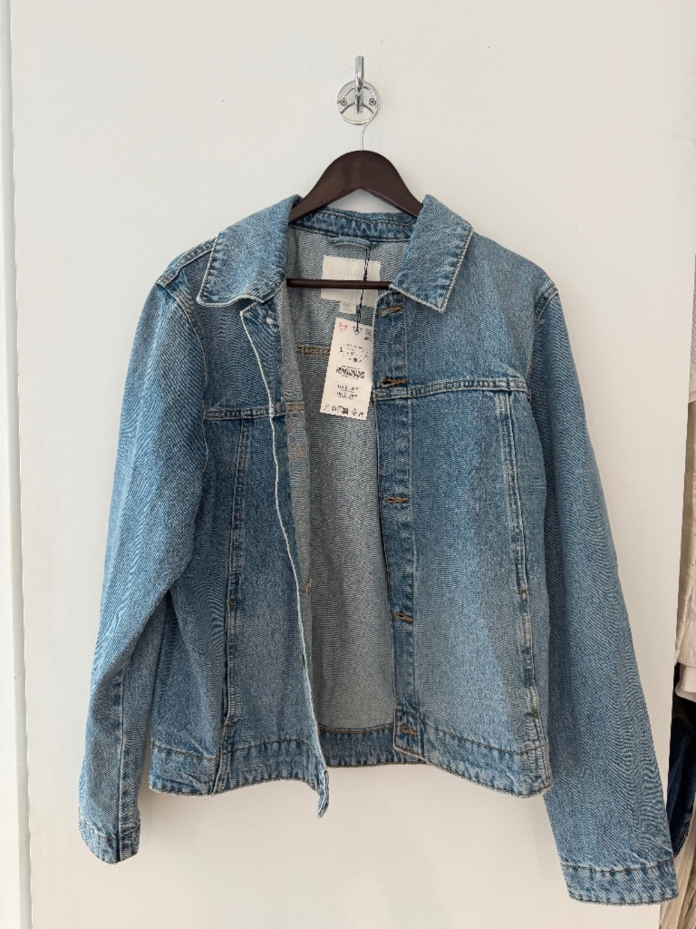 New With Tags Zara Denim Jacket
